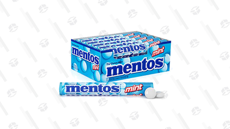 Mentos Chewy Mint Candy Roll (Pack of 15) | $7 | Amazon | Clip the 25% off coupon